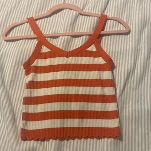 Striped tank top